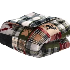 Coleman Lodge Patchwork Full/Queen or King Comforter, Sham