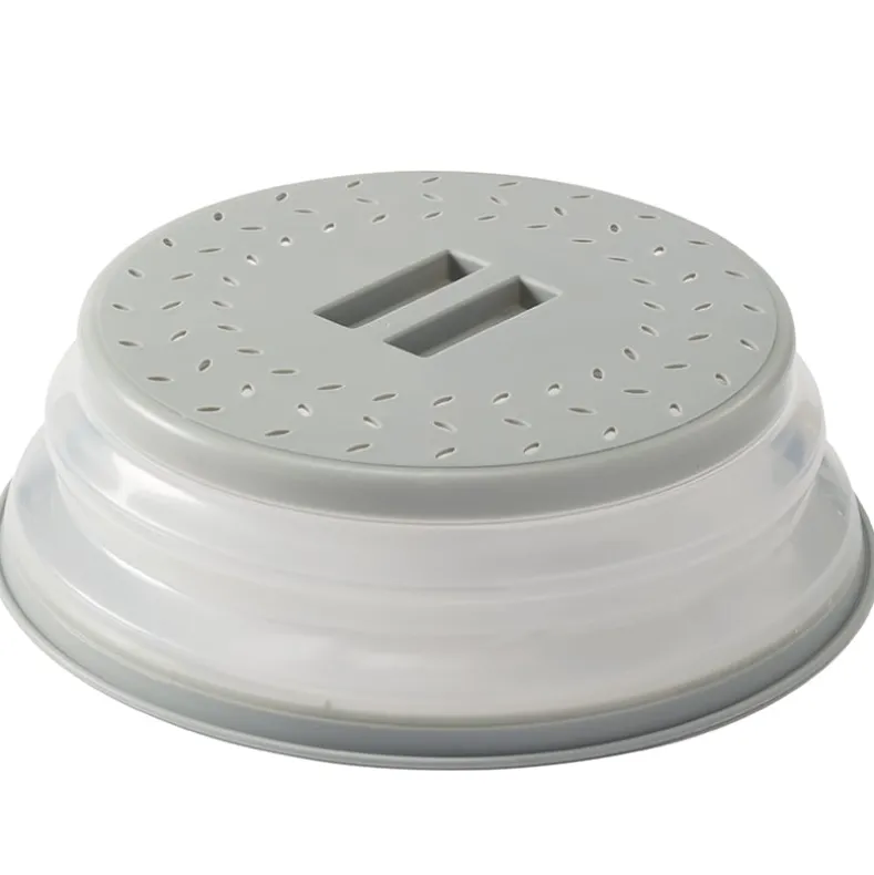 Collapsible Microwave Splatter Guard and Colander