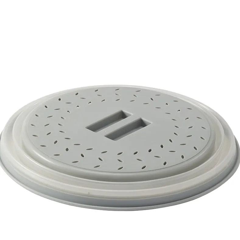 Collapsible Microwave Splatter Guard and Colander