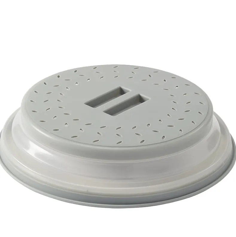 Collapsible Microwave Splatter Guard and Colander