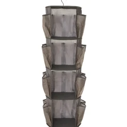 Collapsible Rotating Closet Storage Organizer - 4-Tiers