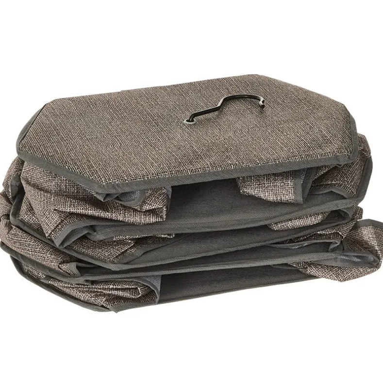Collapsible Rotating Closet Storage Organizer - 4-Tiers