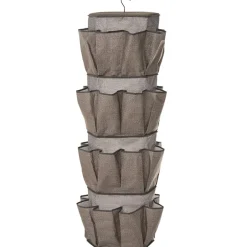 Collapsible Rotating Closet Storage Organizer - 4-Tiers