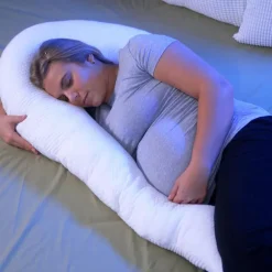 Contour® Comfort Swan Body Pillow Cozy Support for Side Sleepers