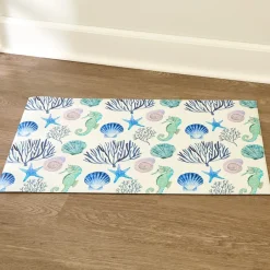 Coral Sea Kitchen Comfort Accent Rug