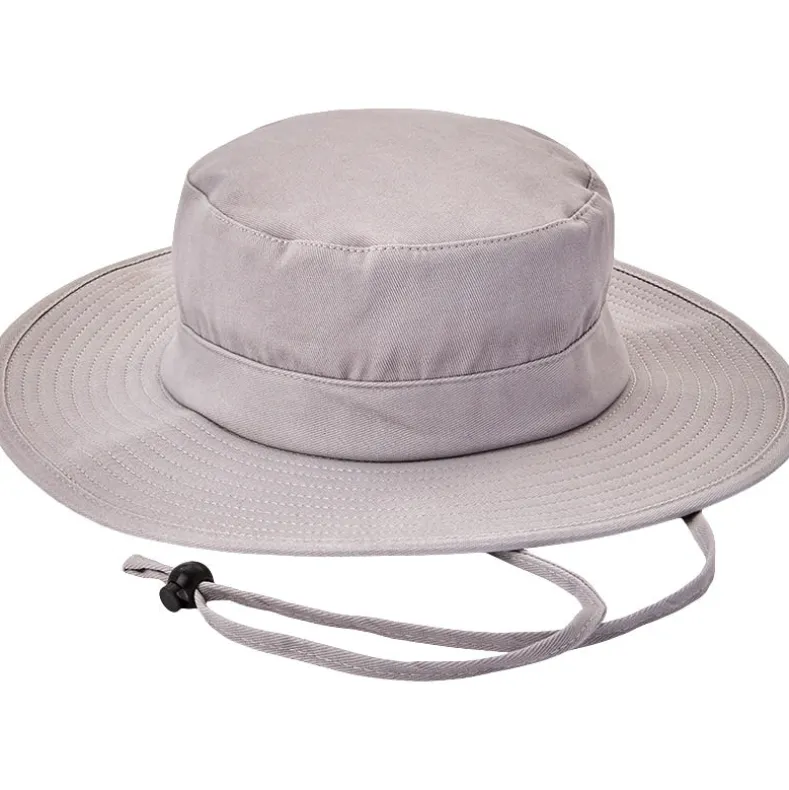 Cotton Bucket Hat with Adjustable Drawstring