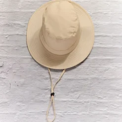 Cotton Bucket Hat with Adjustable Drawstring