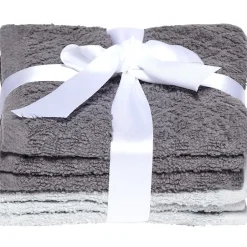 Cotton Washcloth 6 Piece Set