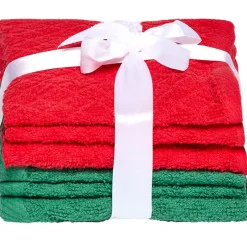 Cotton Washcloth 6 Piece Set