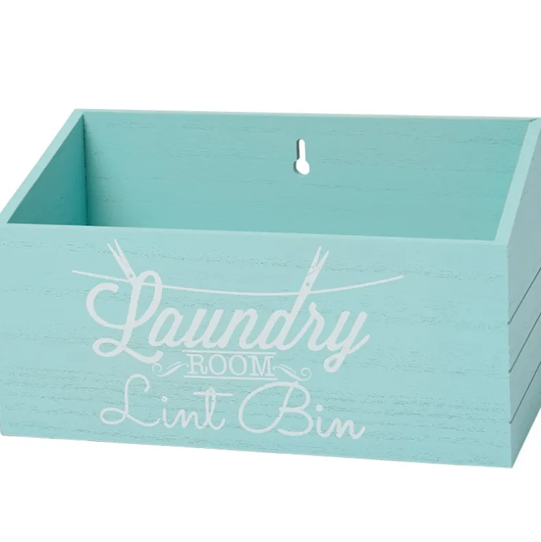Country Blue Laundry Room - Bag, Lint Bin, Magnets, Sheet Bin, or Wall Sign