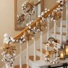 Country Cotton Boll Decor