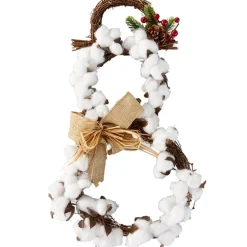 Country Cotton Boll Decor
