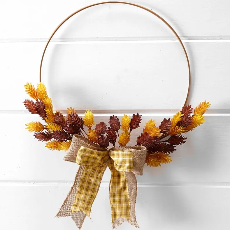 Cream and Gold Harvest Decor