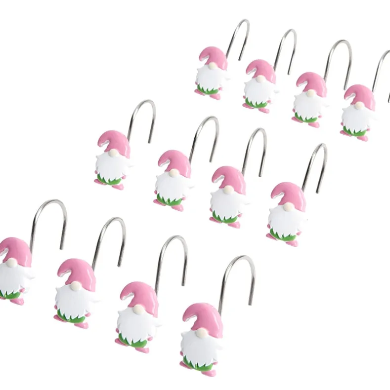 Daffodil Gnomes Shower Curtain, Rug, Hand Towels, Valance, or Hooks