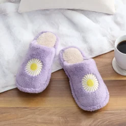 Daisy Plush Slippers