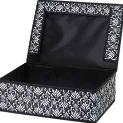 Damask Storage Bin for Bedroom or Closet