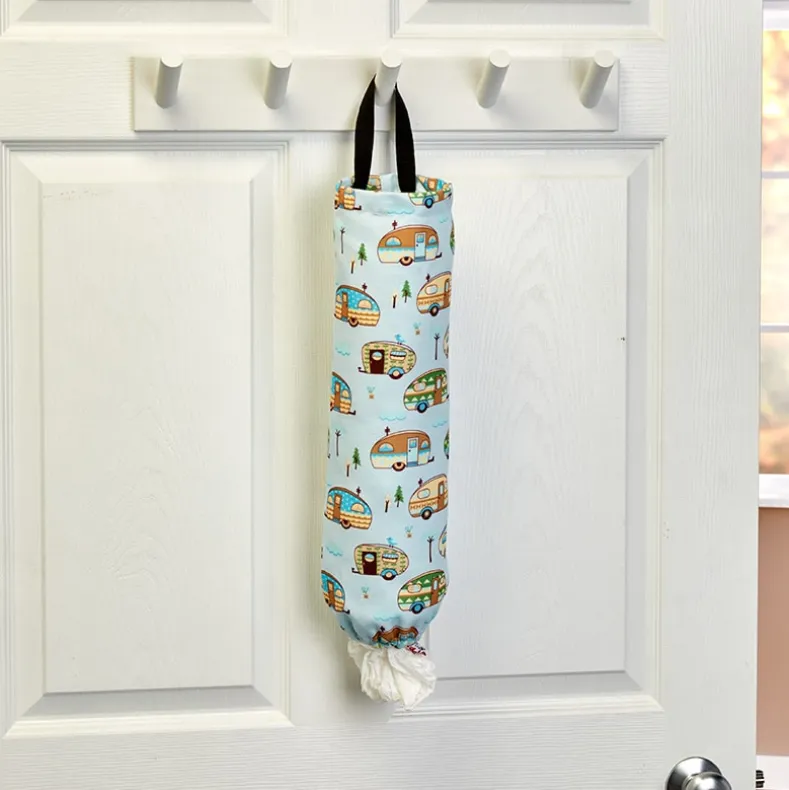 Decorative Grocery Plastic Bag Dispenser