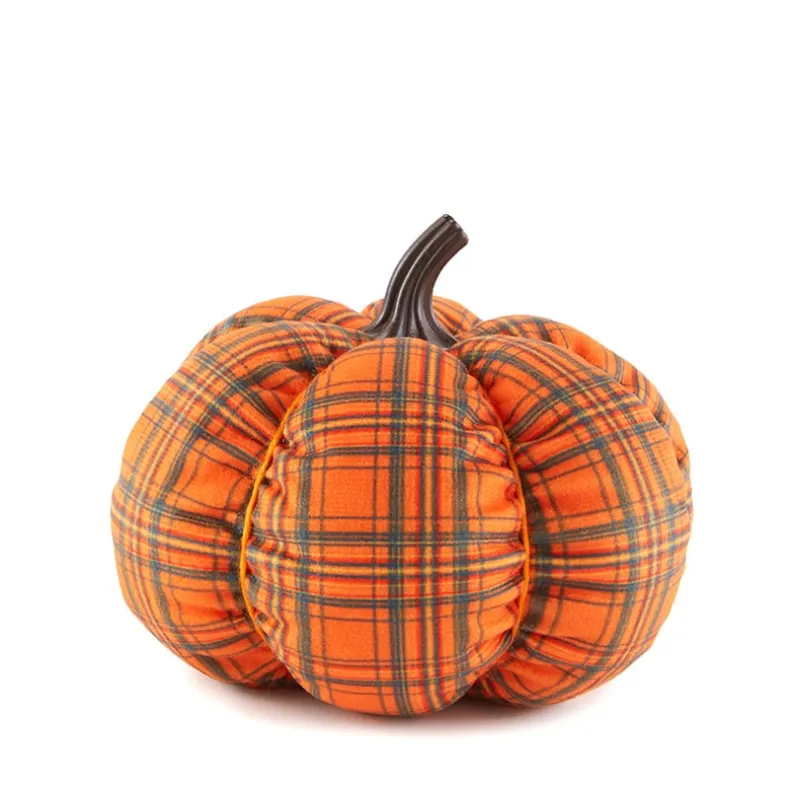 Decorative Harvest Plush Pumpkin