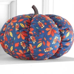 Decorative Harvest Plush Pumpkin