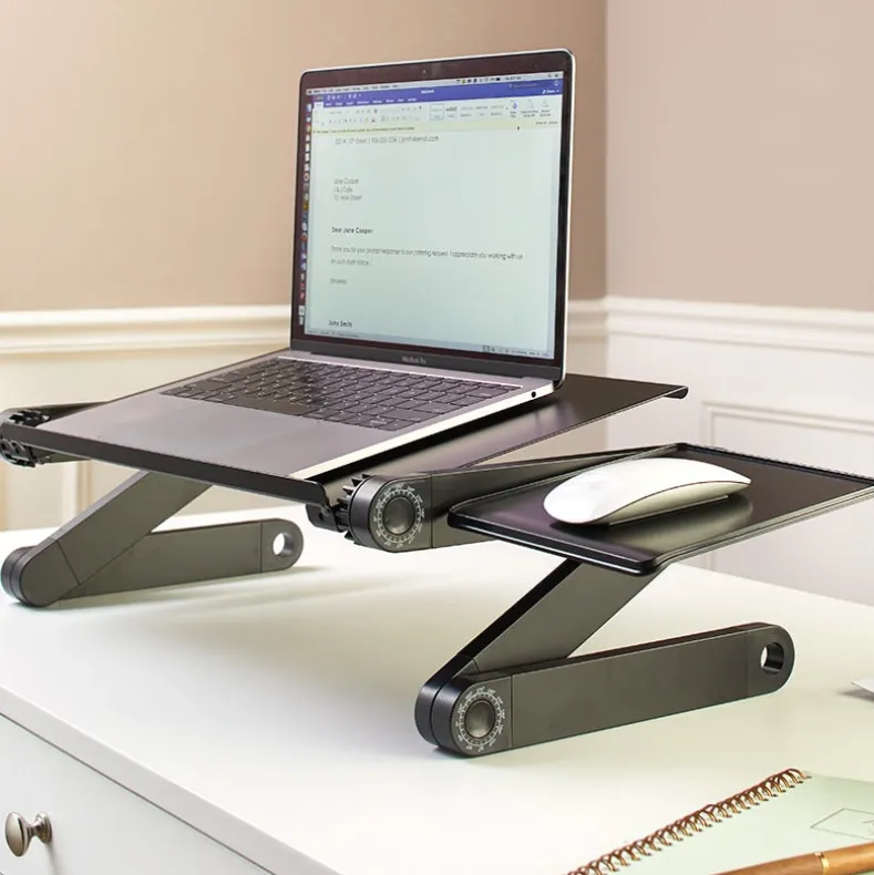 Deluxe Laptop Desk with Cooling Fan