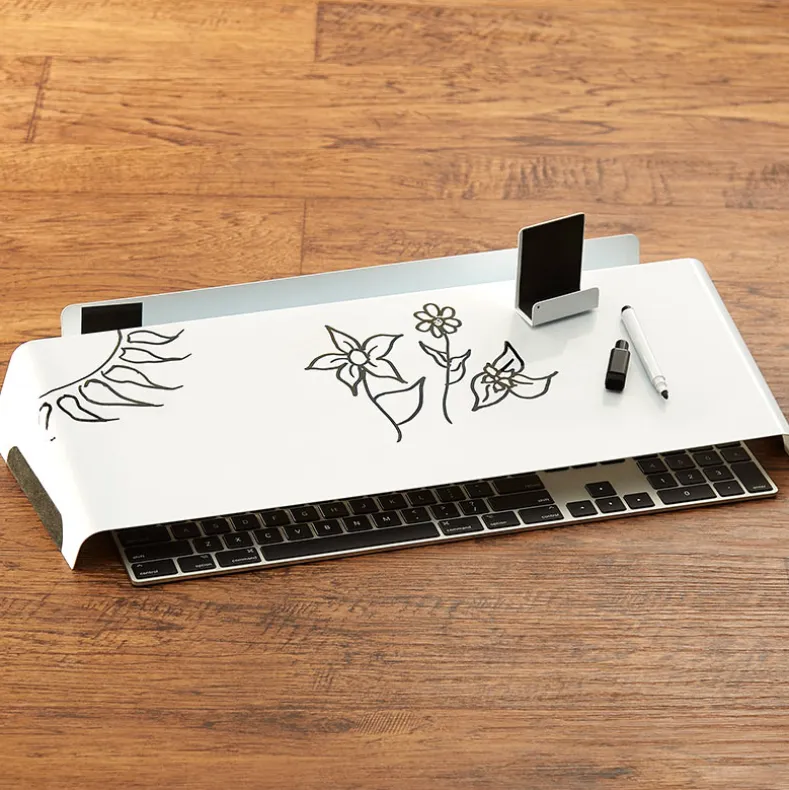 Desktop Dry-Erase Reminder Whiteboard with Marker/Eraser