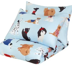Dog's Life Reversible Queen or King Complete Comforter Set