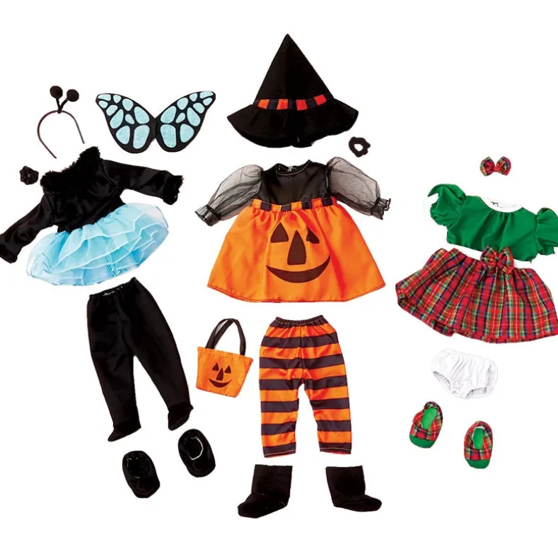 Doll Outfits, Set of 3 or Shoe Set for 18" Doll