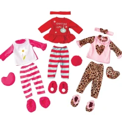 Doll Outfits, Set of 3 or Shoe Set for 18