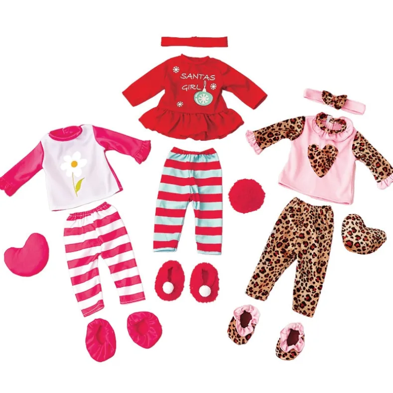 Doll Outfits, Set of 3 or Shoe Set for 18" Doll