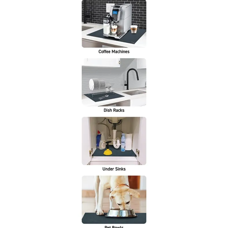 Dry Mat With Hydro Antimicrobial Surface 19"x15" Stain Resistant