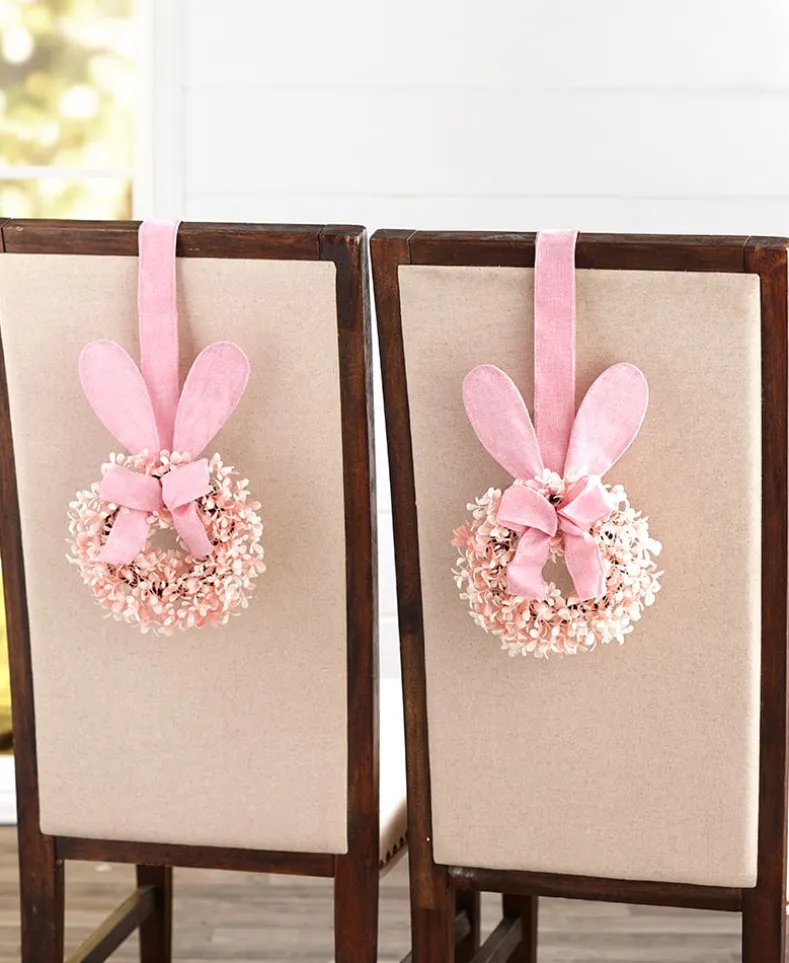 Easter Bunny Cabinet Wreath