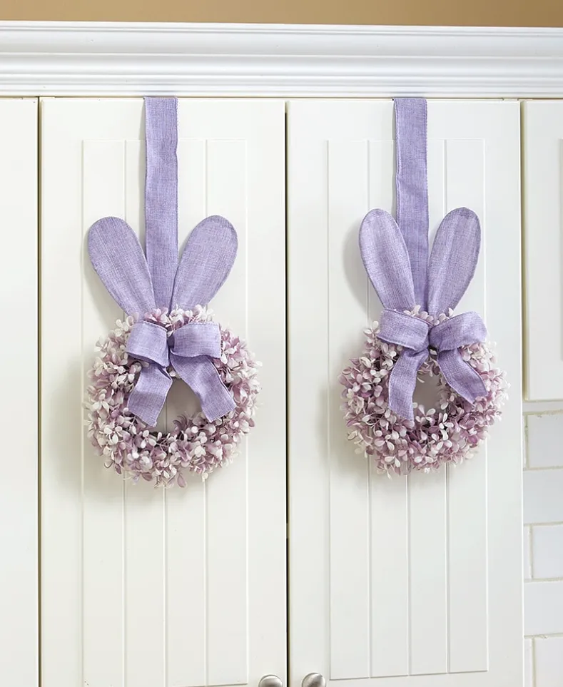 Easter Bunny Cabinet Wreath