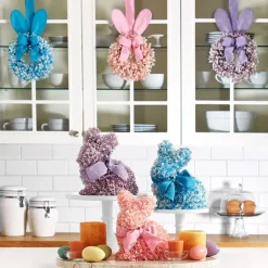 Easter Bunny Cabinet Wreath