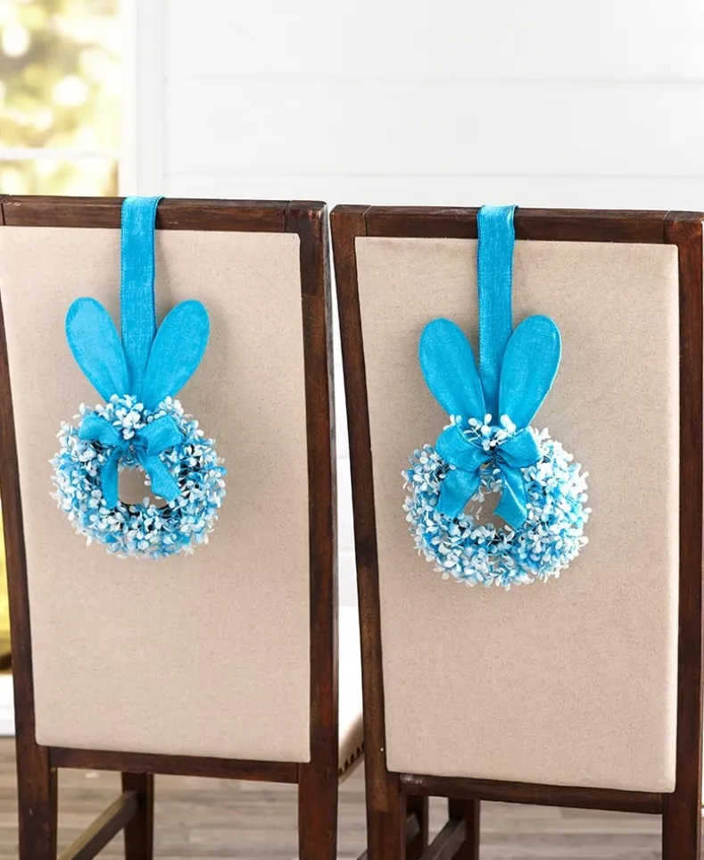 Easter Bunny Cabinet Wreath