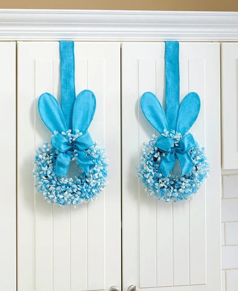 Easter Bunny Cabinet Wreath