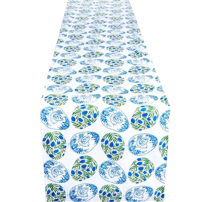 Easter Floral Egg Table Runner or Set of 4 Placemats