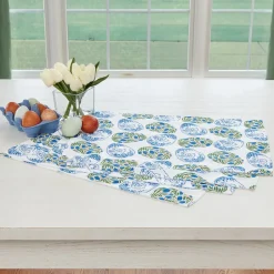 Easter Floral Egg Table Runner or Set of 4 Placemats