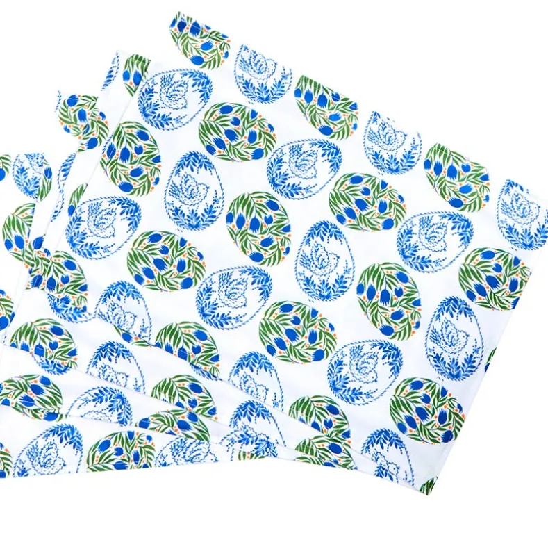 Easter Floral Egg Table Runner or Set of 4 Placemats