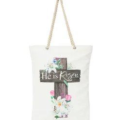 Easter He Is Risen Tote