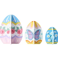 Easter Painted Egg Trio