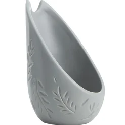 Embossed Upright Spoon Rest Utensil Holder