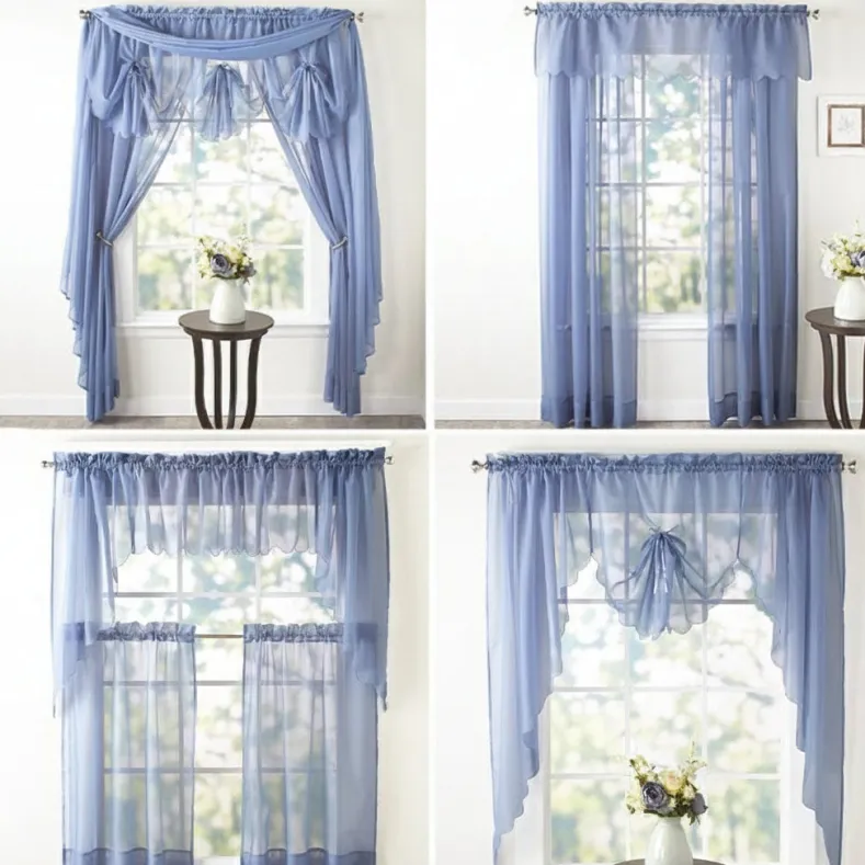 Emelia Voile Sheer Window Collection
