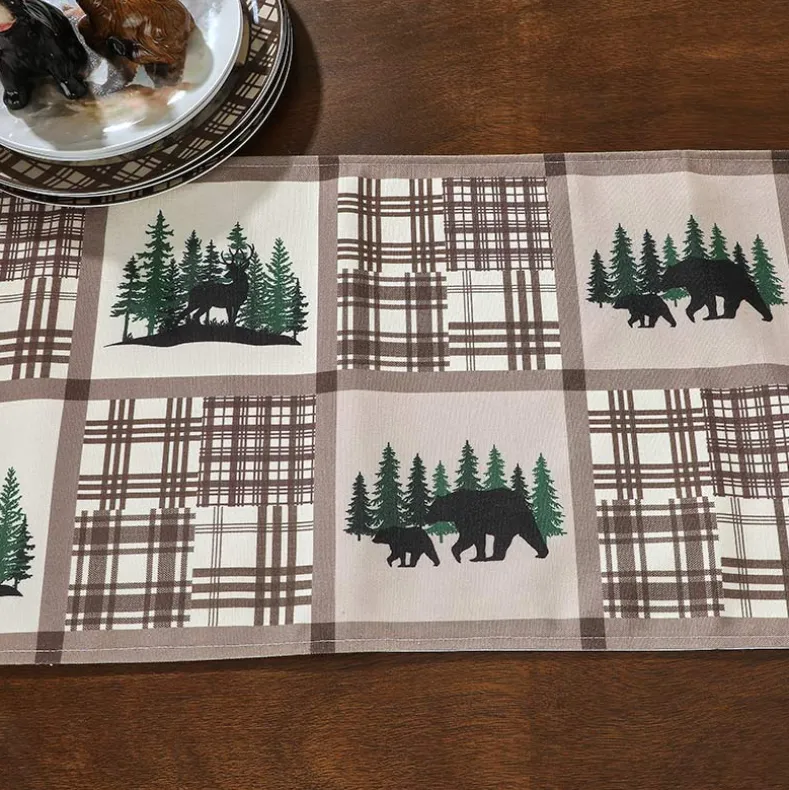 Enchanting Lodge Luxe Wilderness Table Runner