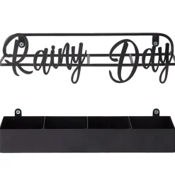 Entryway Wall-Mounted Umbrella Stand - 4 Slots