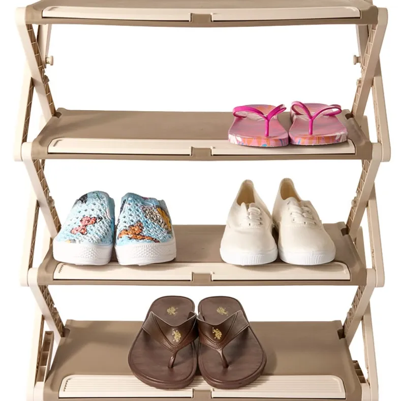 Expandable Shoe Rack - 4 Tier