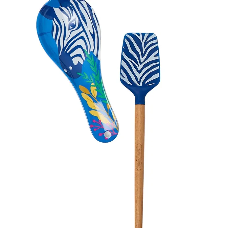 Farberware Spoon Rest and Spatula Set