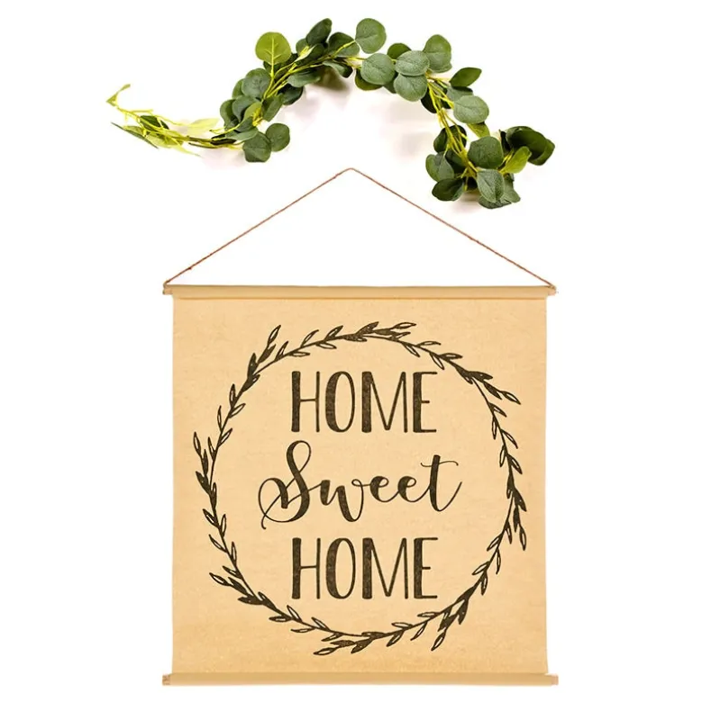 Farmhouse Paper Scroll Wall Hanging