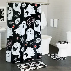Fashion Ghost Bath Set 16-Pc. Memory Foam