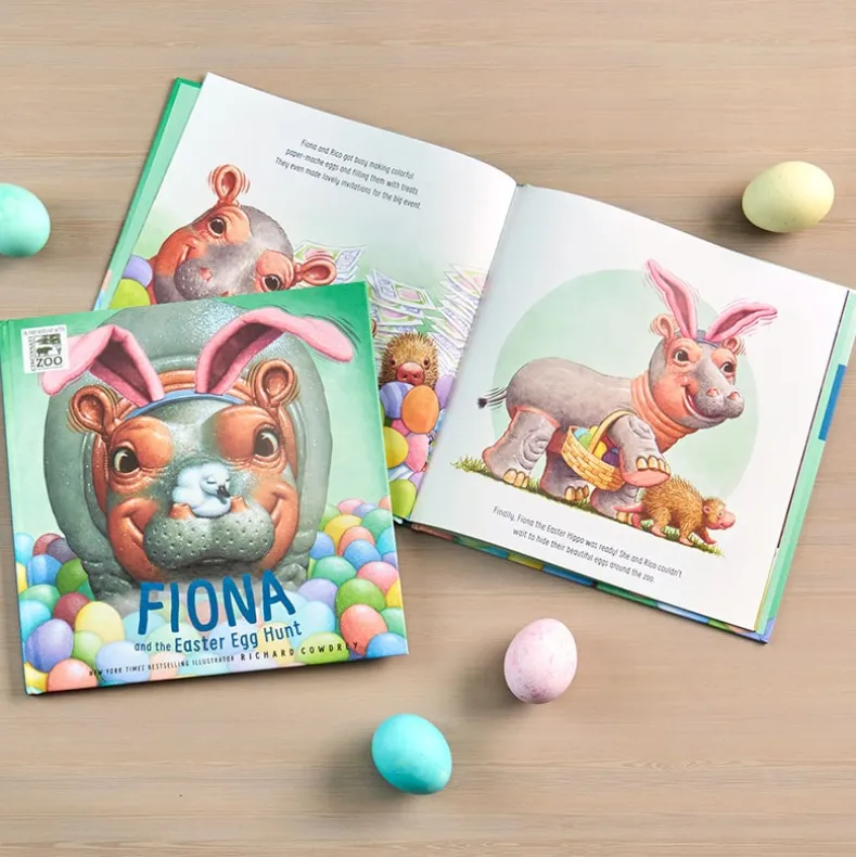 Fiona And The Easter Egg Hunt Book Hardcover Picture Book 32 Pages