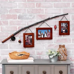 Fishing Themed Decor with Hanging Frames